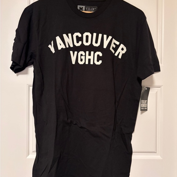 Violent Black Vancouver VGHC Men's Short Sleeve Tee - Picture 1 of 2